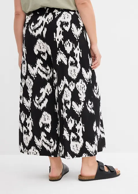 Žerzejov&eacute; kalhoty z visk&oacute;zov&eacute; směsi, bonprix