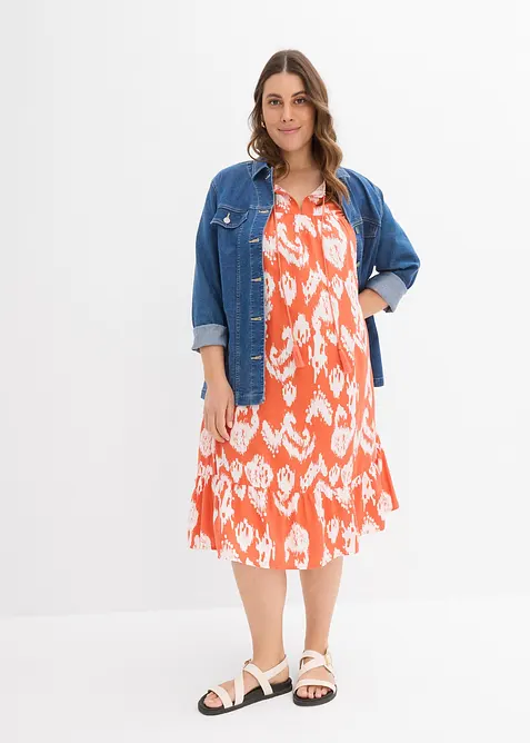 Tunikové šaty z čisté viskózy, bonprix