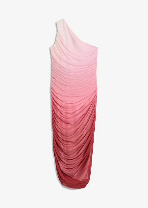 &Scaron;aty na jedno rameno, se s&iacute;ťovanou vsadkou, bonprix