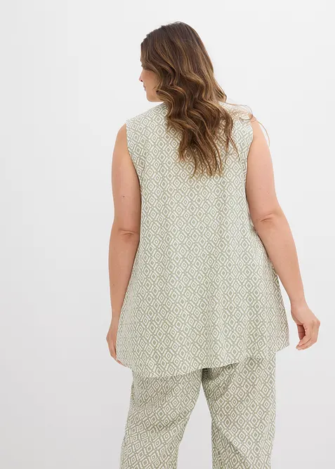 Dlouh&aacute; halenka z měkk&eacute; visk&oacute;zy, bonprix