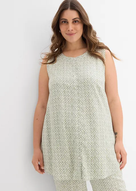 Dlouh&aacute; halenka z měkk&eacute; visk&oacute;zy, bonprix