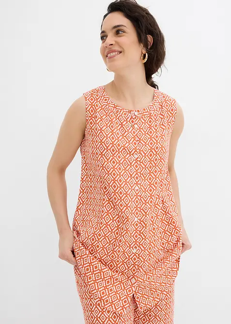 Dlouhá halenka z měkké viskózy, bonprix