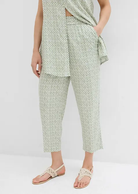 Harémové kalhoty z viskózy, bonprix