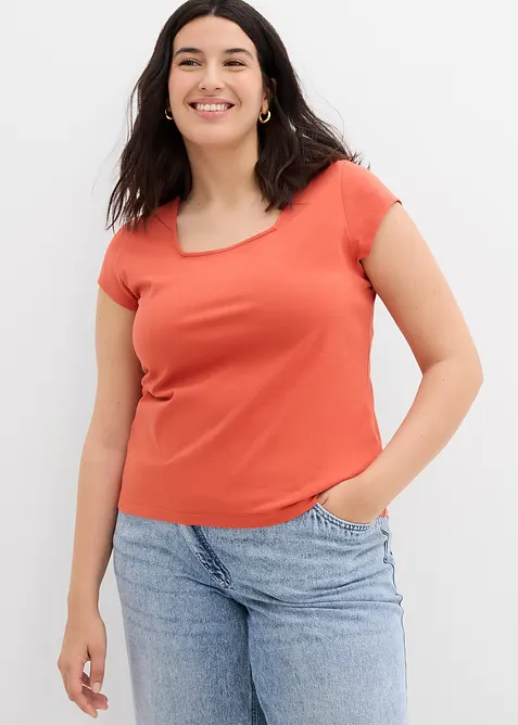 Tričko s čistou organickou bavlnou, bonprix