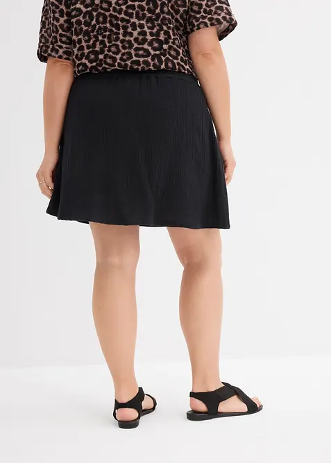 Kalhotov&aacute; sukně z mu&scaron;el&iacute;nu, bonprix