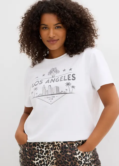 Zkr&aacute;cen&eacute; žerzejov&eacute; tričko, bonprix