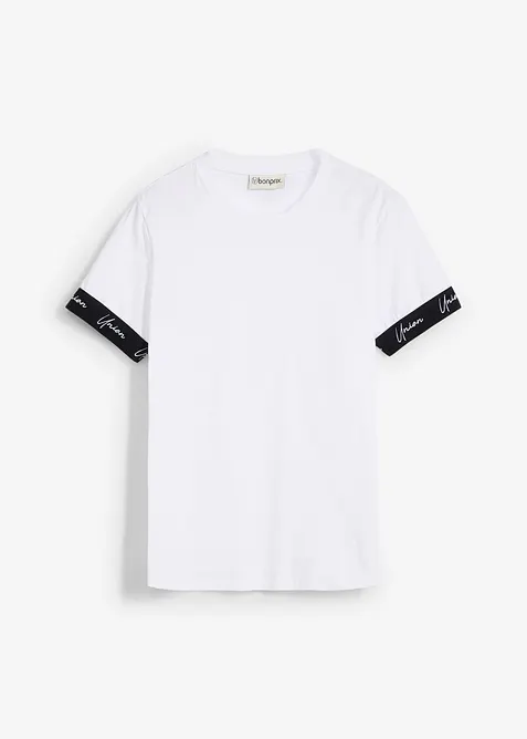 Tričko z čisté organické bavlny, Slim Fit, bonprix