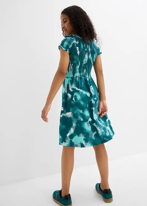 Žerzejové šaty z elastické směsi s organickou bavlnou, bonprix