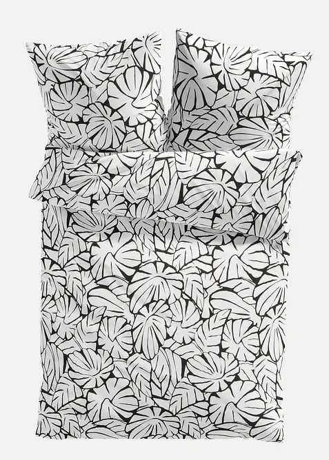 Souprava povlečení s lístky, bonprix