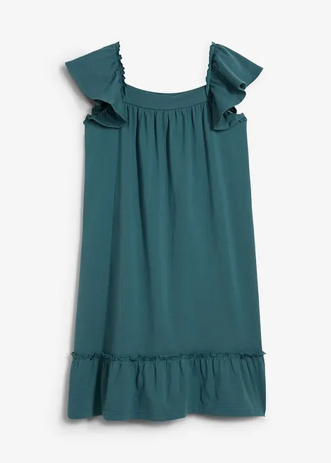 Žerzejové šaty z elastické směsi s organickou bavlnou, bonprix