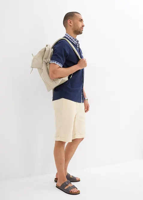 Košile s krátkým rukávem, z čisté bavlny, bonprix