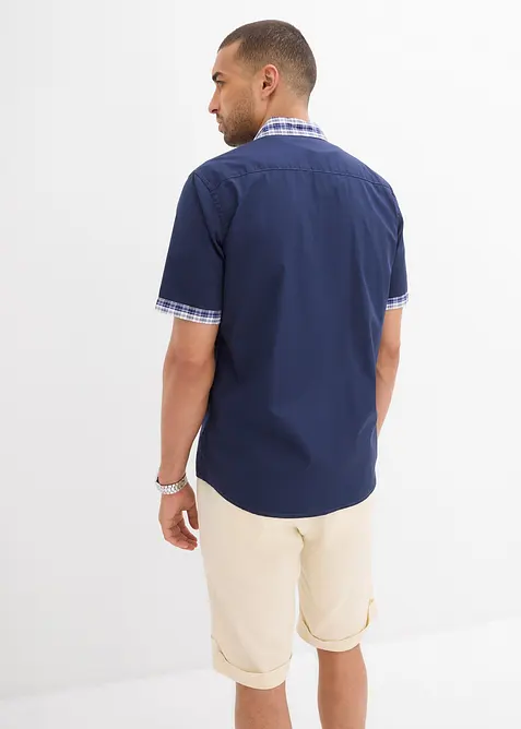 Košile s krátkým rukávem, z čisté bavlny, bonprix