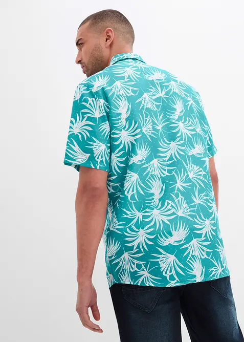 Viskózová košile s krátkým rukávem, bonprix