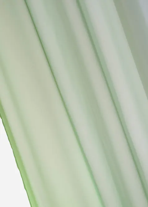 Záclona s barevným přechodem (2 ks), s recyklovaným polyesterem, bonprix