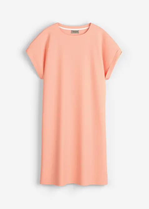 Minišaty s kapsami, z pevného interlocku, bonprix