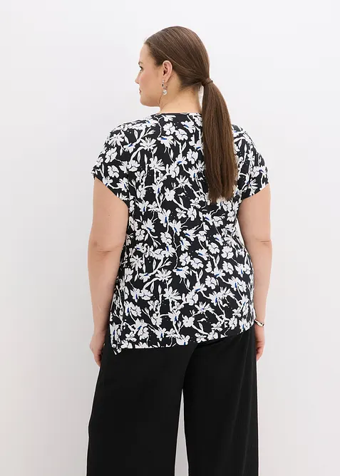 Tričko s ozdobným uzlem, bonprix