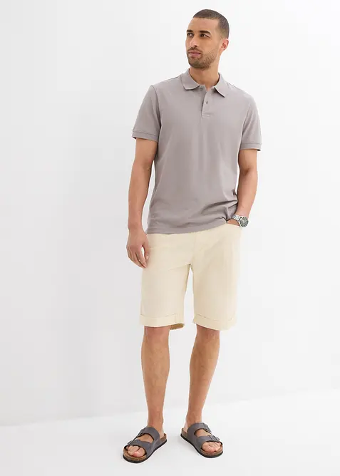 Pólo tričko z piké z čisté organické bavlny, bonprix