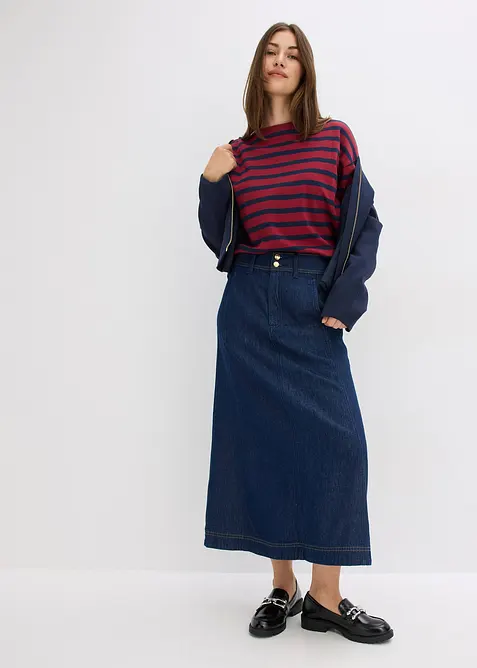 Pruhované triko z čisté organické bavlny, bonprix