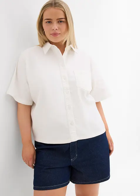 Dž&iacute;nov&aacute; halenka, oversize, bonprix