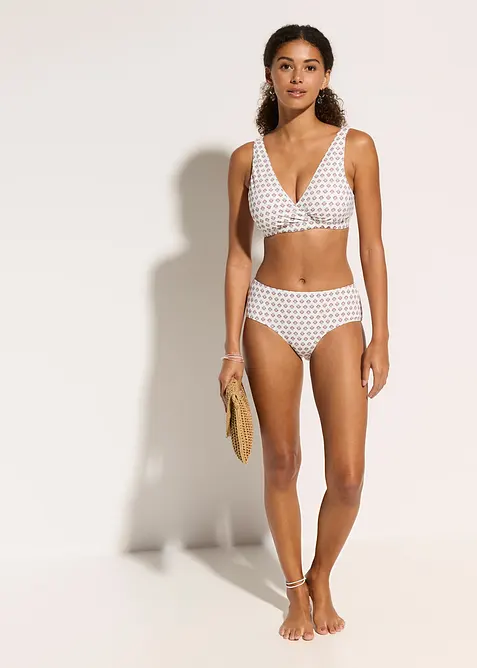 Bikinový top s výstřihem do V, bonprix