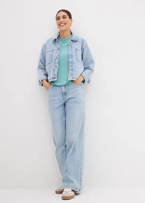 Tričko ze splývavé viskózy, bonprix