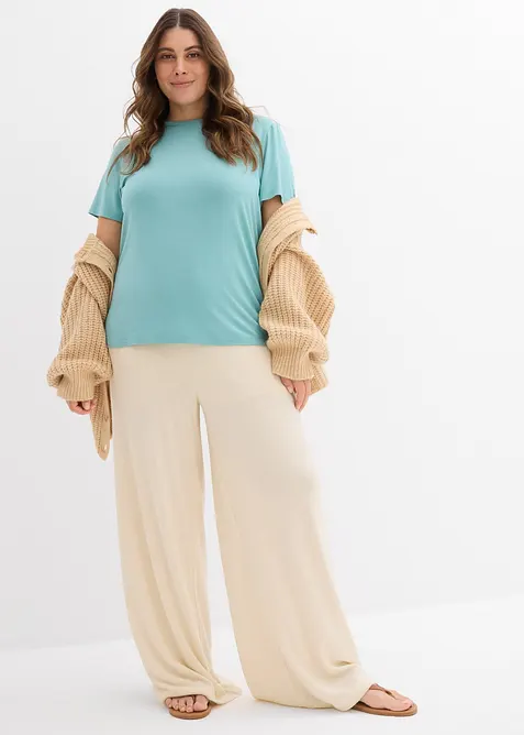 Tričko ze splývavé viskózy, bonprix