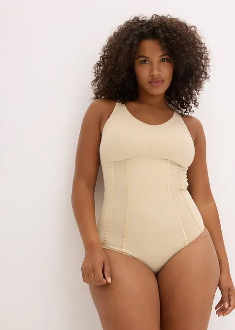 Stahovací body bez kostic, se silným tvarujícím efektem, bonprix