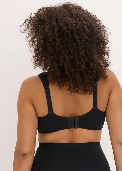 Zmenšovací hladká podprsenka s kosticemi a organickou bavlnou (2 ks v balení), bonprix