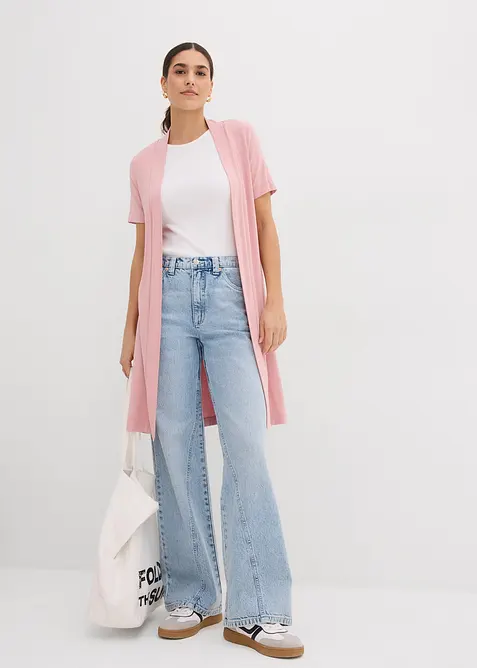 Úpletový kabátek z jemné viskózy, bonprix