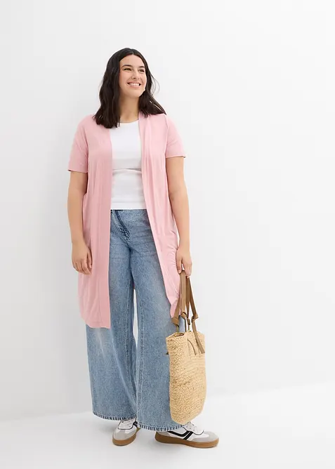 Úpletový kabátek z jemné viskózy, bonprix