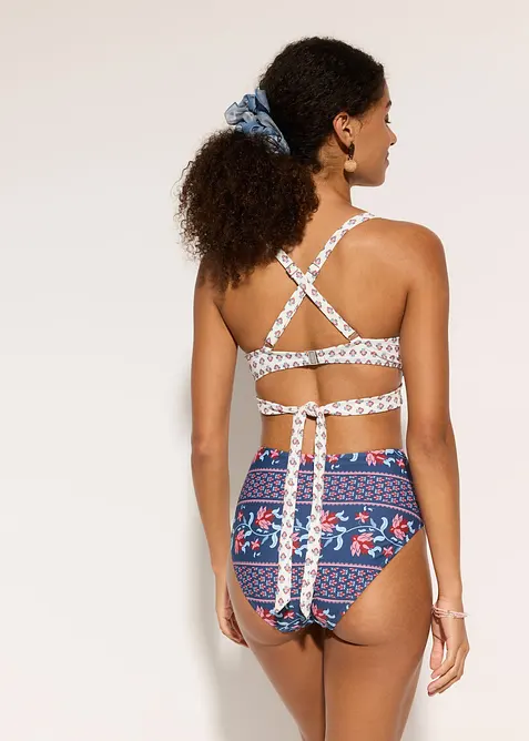 Bikiny s podprsenkovým topem (2dílná souprava), se zavinovacím vzhledem, bonprix