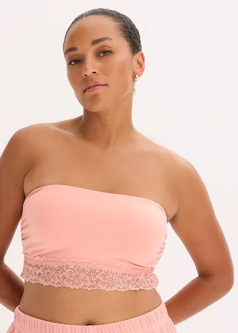 Bandeau podprsenka s organickou bavlnou (2 ks v balení), bonprix