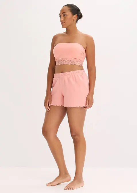 Bandeau podprsenka s organickou bavlnou (2 ks v balen&iacute;), bonprix