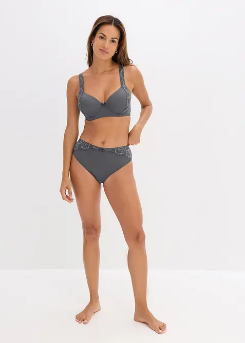 Vyztužen&aacute; podprsenka s polstrovan&yacute;mi ram&iacute;nky, bonprix