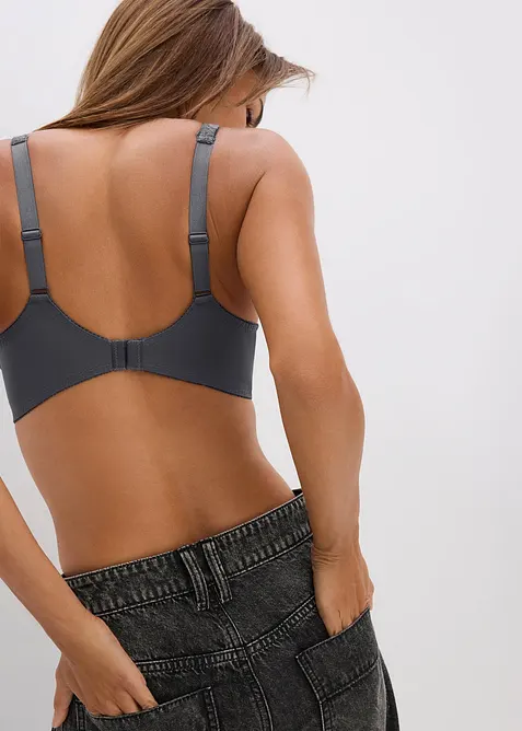Vyztužená podprsenka s polstrovanými ramínky, bonprix