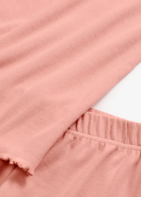 Krátké pyžamo s jemným krajkovým lemem, bonprix