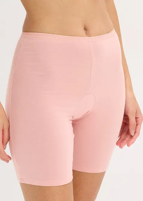 Dlouhé dámské boxerky s organickou bavlnou (3 ks v balení), bonprix