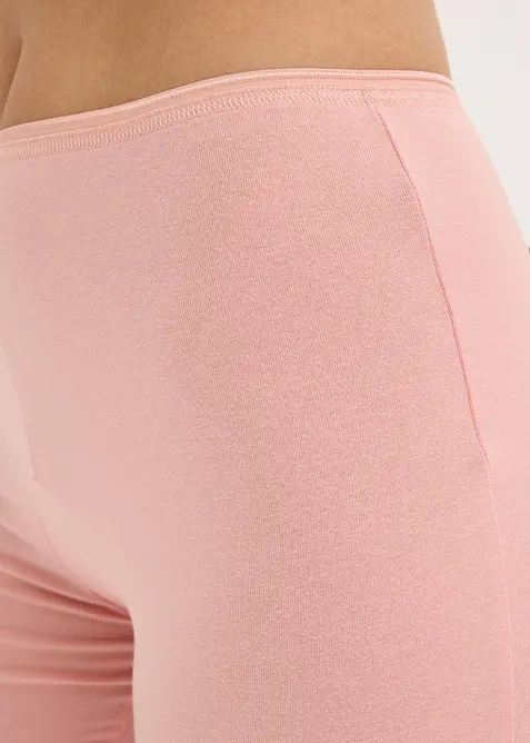 Dlouh&eacute; d&aacute;msk&eacute; boxerky s organickou bavlnou (3 ks v balen&iacute;), bonprix