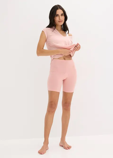 Dlouh&eacute; d&aacute;msk&eacute; boxerky s organickou bavlnou (3 ks v balen&iacute;), bonprix