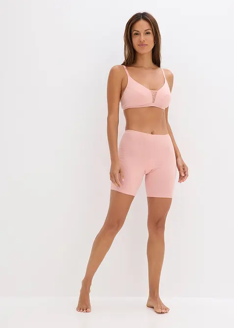 Podprsenka bez kostic, s měkkou organickou bavlnou (3 ks v balení), bonprix