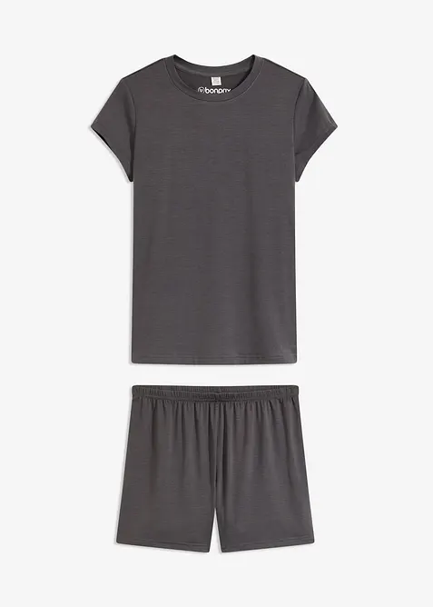 Krátké pyžamo z lehkého měkkého materiálu, bonprix