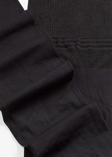 Tvaruj&iacute;c&iacute; punčochov&eacute; kalhoty s pohodln&yacute;mi lemy (50 DEN), bonprix