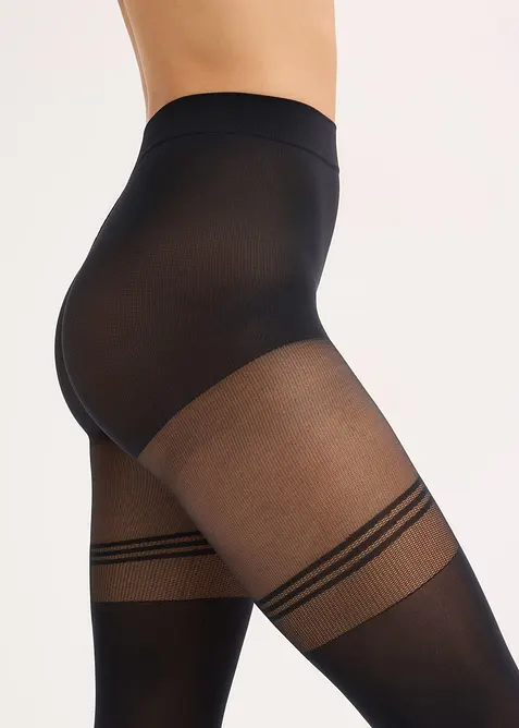 Punčochov&eacute; kalhoty nadkolenky 70den, bonprix