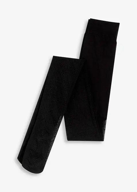 Punčochové kalhoty s puntíky (30 DEN), bonprix