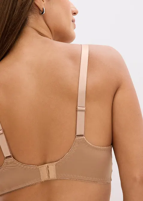 Podprsenka s kosticemi a s leskl&yacute;m efektem (2 ks v balen&iacute;), bonprix