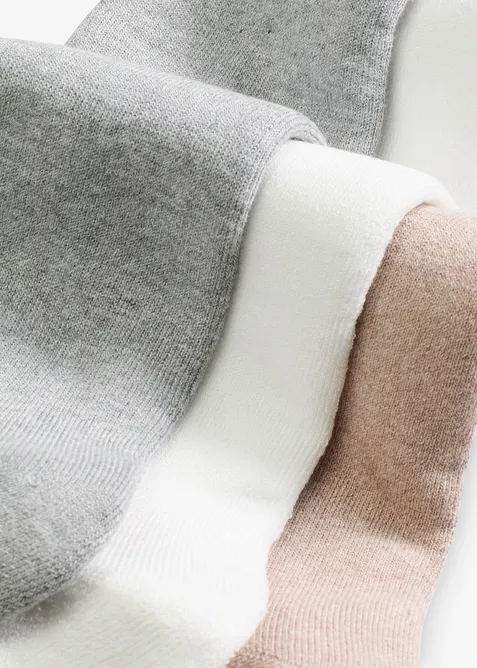 Termo podkolenky s měkkým froté uvnitř (3 páry v balení), bonprix