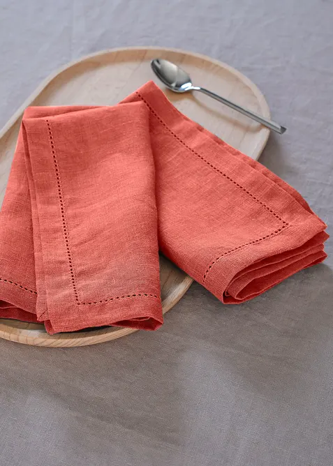 Lněn&eacute; ubrousky (2 ks v balen&iacute;), bonprix