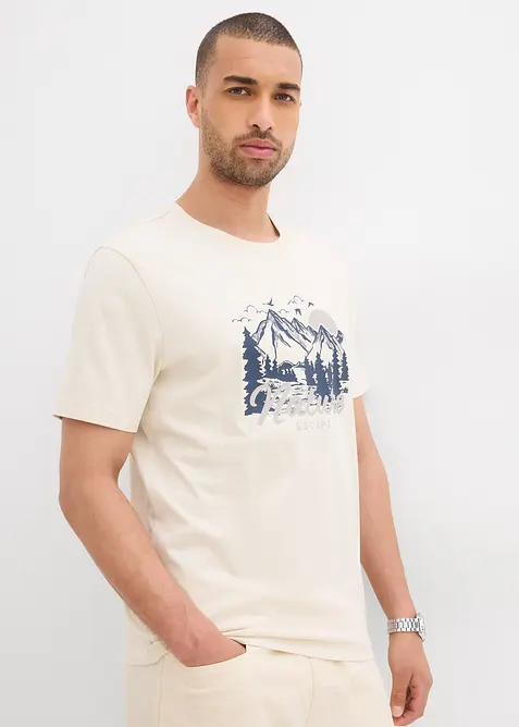 Tričko z čist&eacute; organick&eacute; bavlny, bonprix