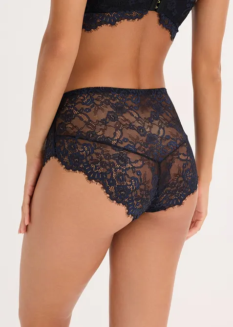 Bokov&eacute; maxikalhotky z jemn&eacute; krajky, bonprix