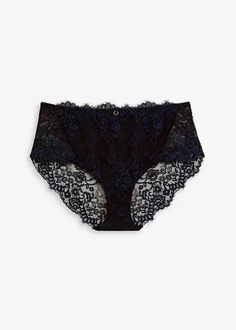 Bokov&eacute; maxikalhotky z jemn&eacute; krajky, bonprix